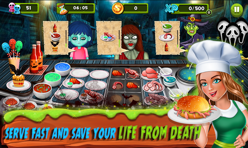 Restaurant Mania Zombi Kitchen截图4