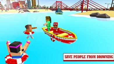 Coast Guard : Beach Rescue Games, Summer Lifeguard截图1