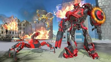 US Police Transform Iron Robot Spider Hero截图3