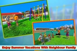 Virtual Happy Family Summer Vacations Neighbor Fun截图4