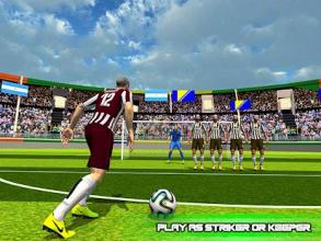 Soccer Free Kick World Cup 2018 : Flick Shoot截图5