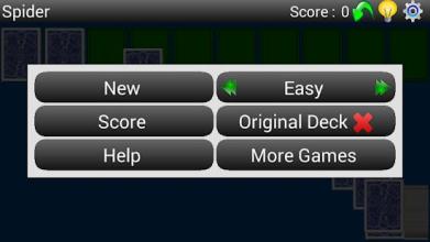 Spider Solitaire Offline截图1