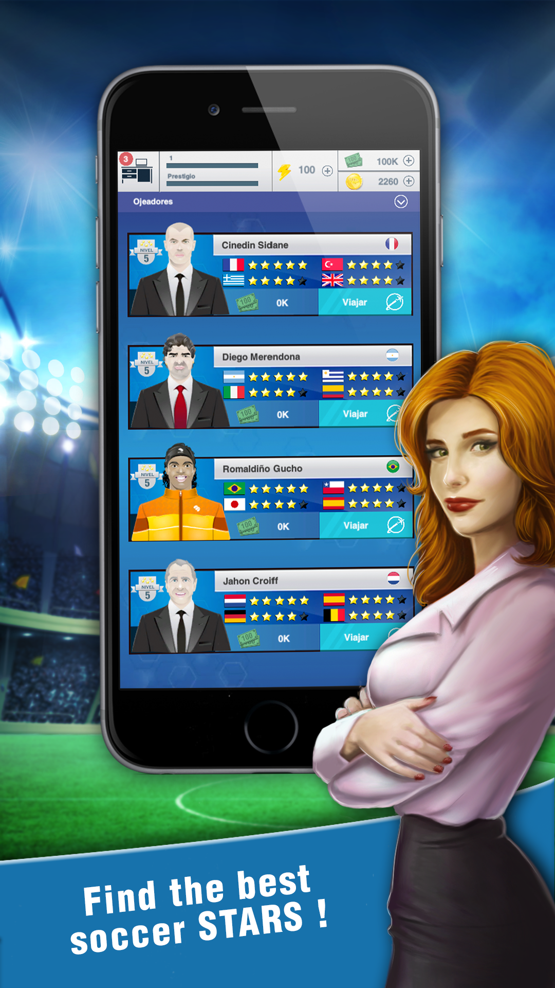 World Soccer Agent - Mobile Football Manager截图4