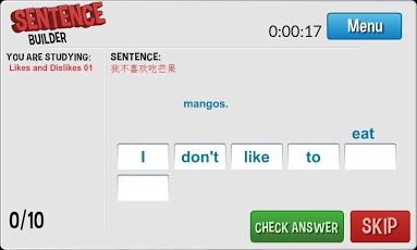 SENTENCE BUILDER ...截图1