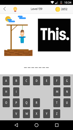 Hangman Untied - Word game截图2