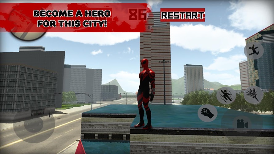 未来超级英雄蜘蛛侠:Strange Hero Future Spider 3D截图3