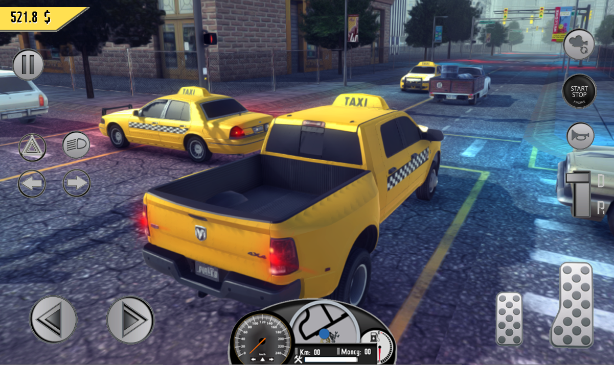 Real Taxi Sim 2018截图2