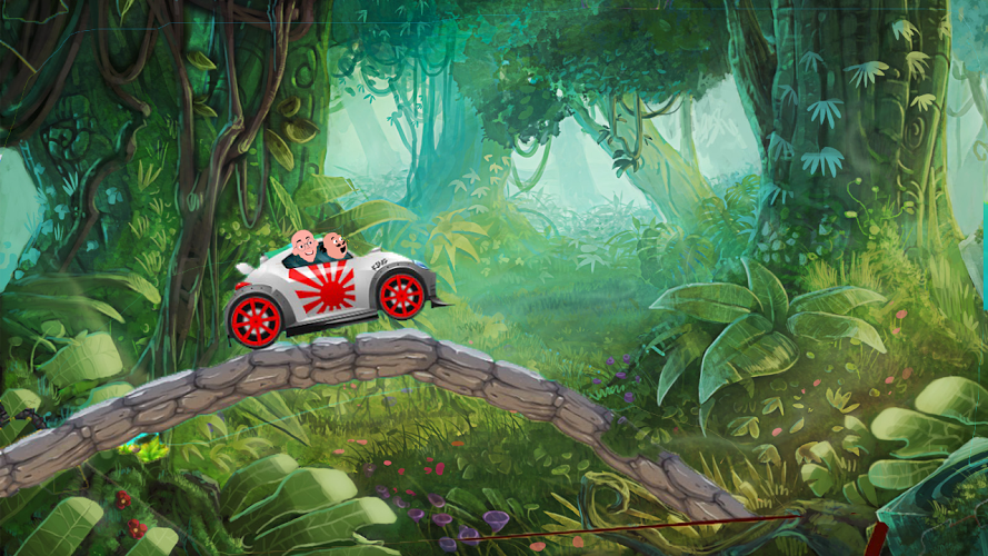 Super Motu Car Adventure截图1