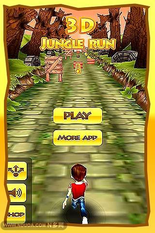 3 D Jungle Run截图2