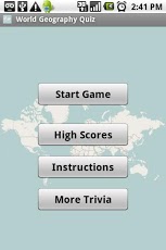 World Geography Quiz截图1