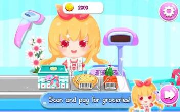 Princess Cherry Supermarket Shopping Adventure截图1