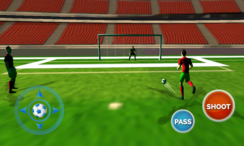 Play Real Football Soccer Game截图4