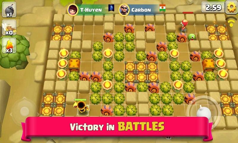 3D Bomberman: Bomber Heroes截图3