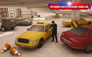 Multistory Police Car Parking Crime Escape Control截图3