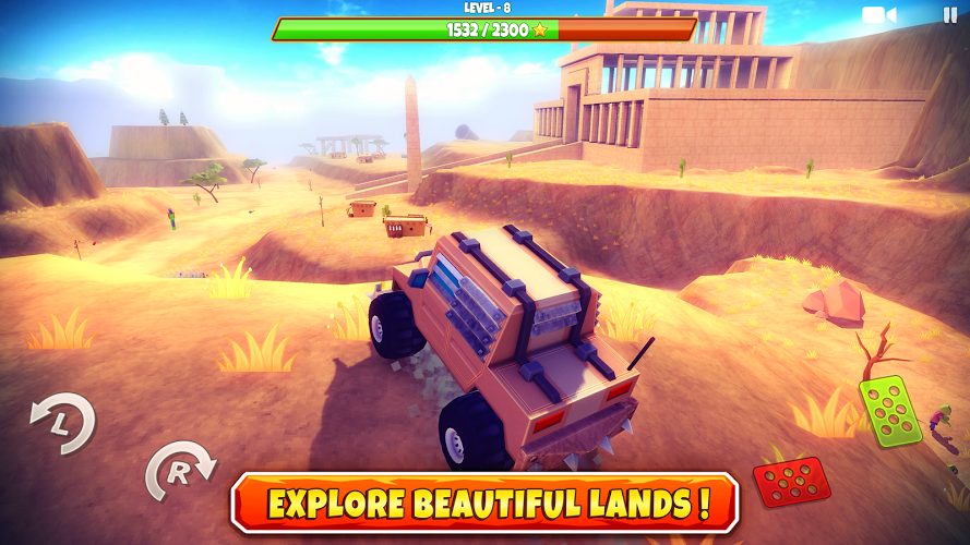 Zombie Offroad Safari截图1