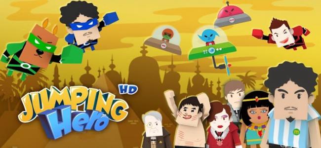 跳跃英雄 Jumping Hero HD截图1