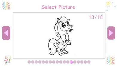 Draw & Color – Horses, Pony’s & Unicorns截图4