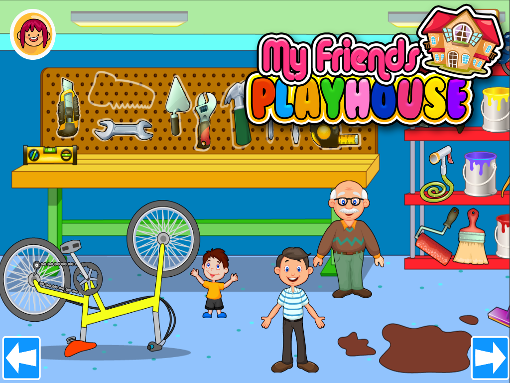 My Pretend House - Kids Family & Dollhouse Games截图4