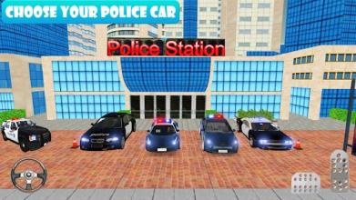 Cop Car Parking Hero: Cops Driving Parking Game截图1