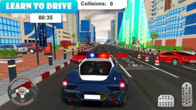 Cop Car Parking Hero: Cops Driving Parking Game截图5