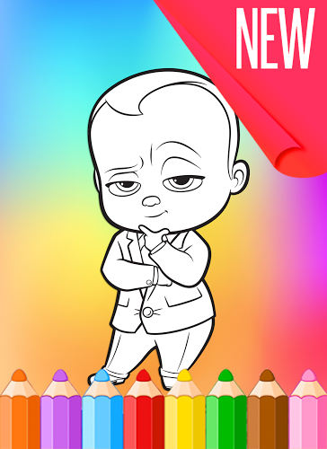 How To Color baby boss截图1