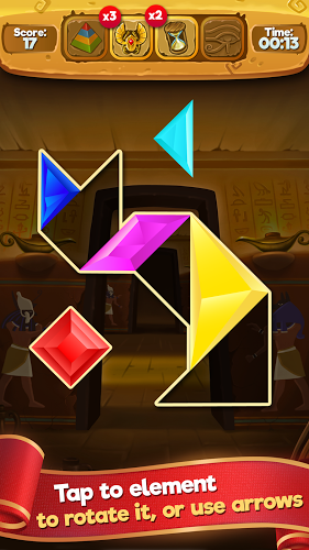 Tangram Saga HD - Puzzle Games截图2