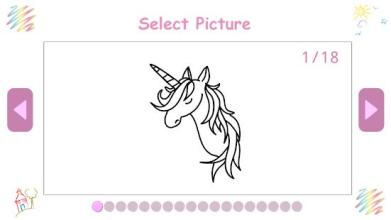 Draw & Color – Horses, Pony’s & Unicorns截图5