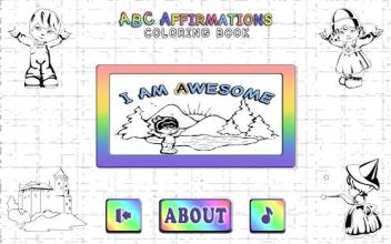 ABC Affirmations Coloring Book - For Kids截图1