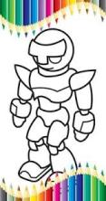 Robot Coloring Book截图4