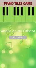 Andas En Mi Cabeza - Chino y Nacho Piano Tile Pro截图4