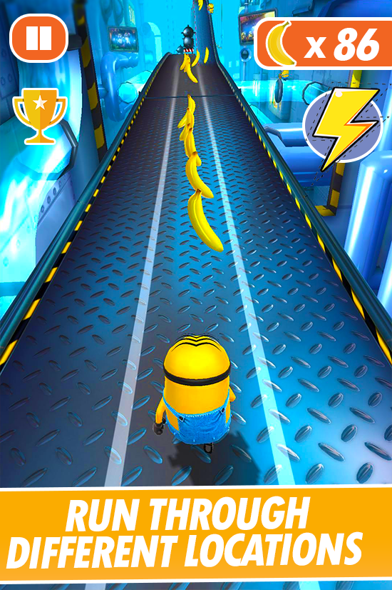 Banana Minion Adventure Rush : Legends Rush 3D截图2