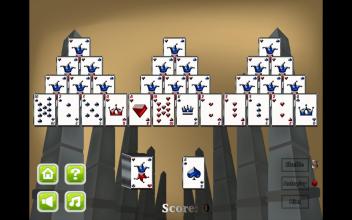 TriPeaks Solitaire card game截图3