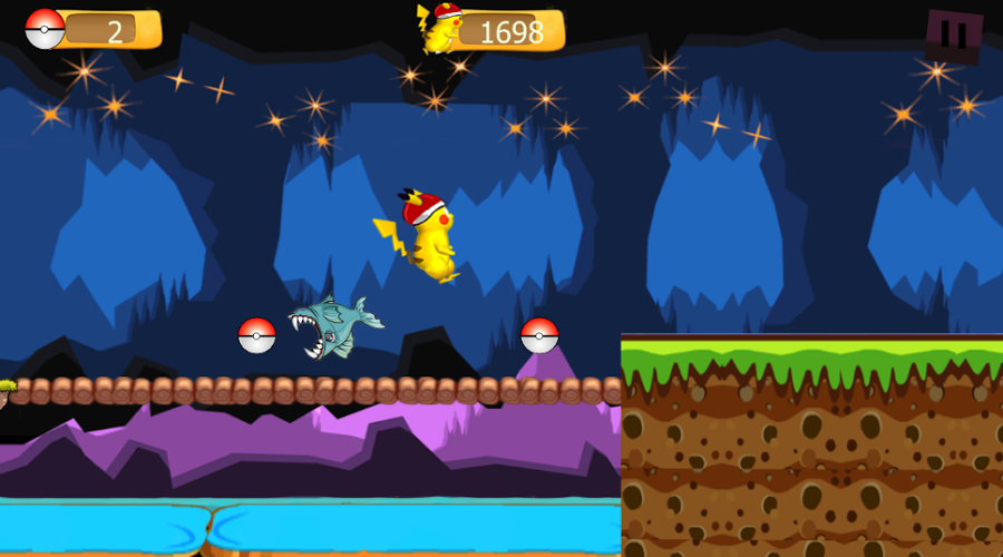 Super Pikachu jump adventure截图5