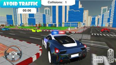 Cop Car Parking Hero: Cops Driving Parking Game截图3