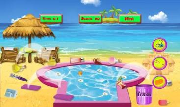 Spa Salon Cleanup Simulator: Pool & Bath Cleaning截图2