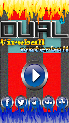 Fire ball water ball dual race截图1