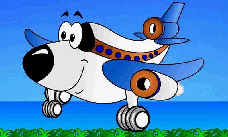 Funny airplanes for kids截图1