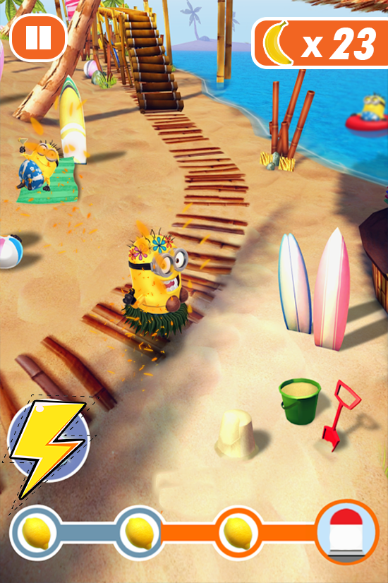 Banana Minion Adventure Rush : Legends Rush 3D截图3