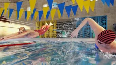 US Swimming Pool Race: Summer Sports Water Games截图4