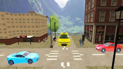 Crazy Car Taxi Game: 3D Car Simulator 2018截图1