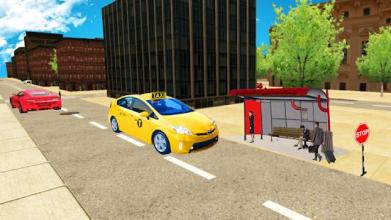 Crazy Car Taxi Game: 3D Car Simulator 2018截图5