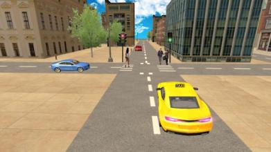 Crazy Car Taxi Game: 3D Car Simulator 2018截图3