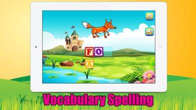 ABC 123 Kids Game - Vocab Phonics Tracing Spelling截图5