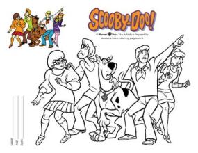 Best Coloring Art Scooby Doo截图1