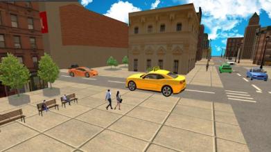 Crazy Car Taxi Game: 3D Car Simulator 2018截图2