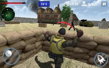 Shoot Strike 3D Gun Attack: Game of Civil War截图1