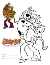 Best Coloring Art Scooby Doo截图2