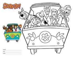 Best Coloring Art Scooby Doo截图3