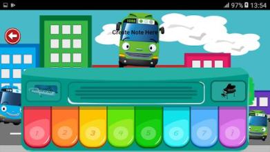 Piano For Kids Bus Tayo截图2