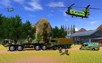 Off Road US Army Airplane Transporter截图3